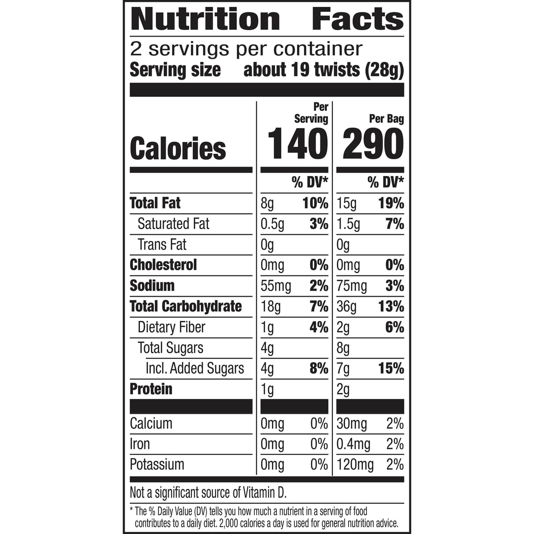 Old El Paso Cinnamon Churro Fiesta Twists-2 oz.-6/Case