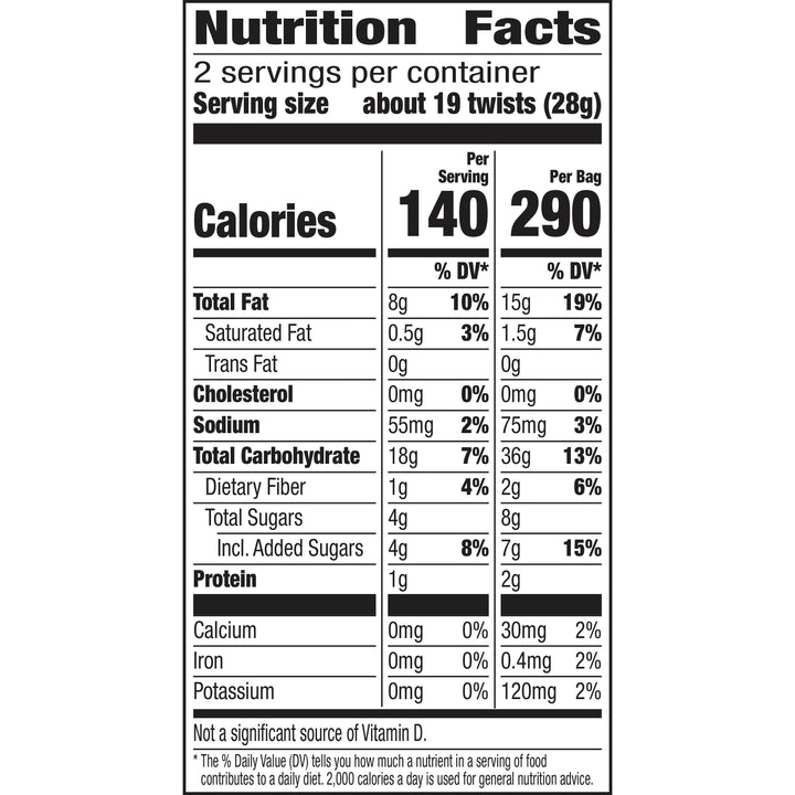 Old El Paso Cinnamon Churro Fiesta Twists-2 oz.-6/Case