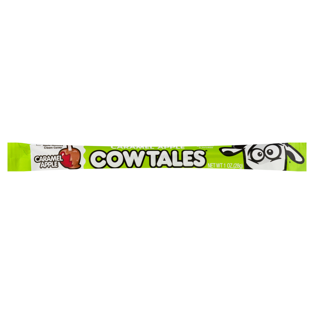 Goetze Candy Caramel Apple Cow Tales Convertible Box-1 oz.-36/Box-12/Case