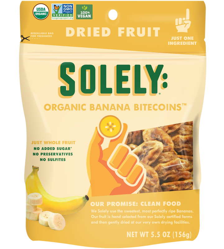 Solely Dried Banana-5.5 oz.-6/Case