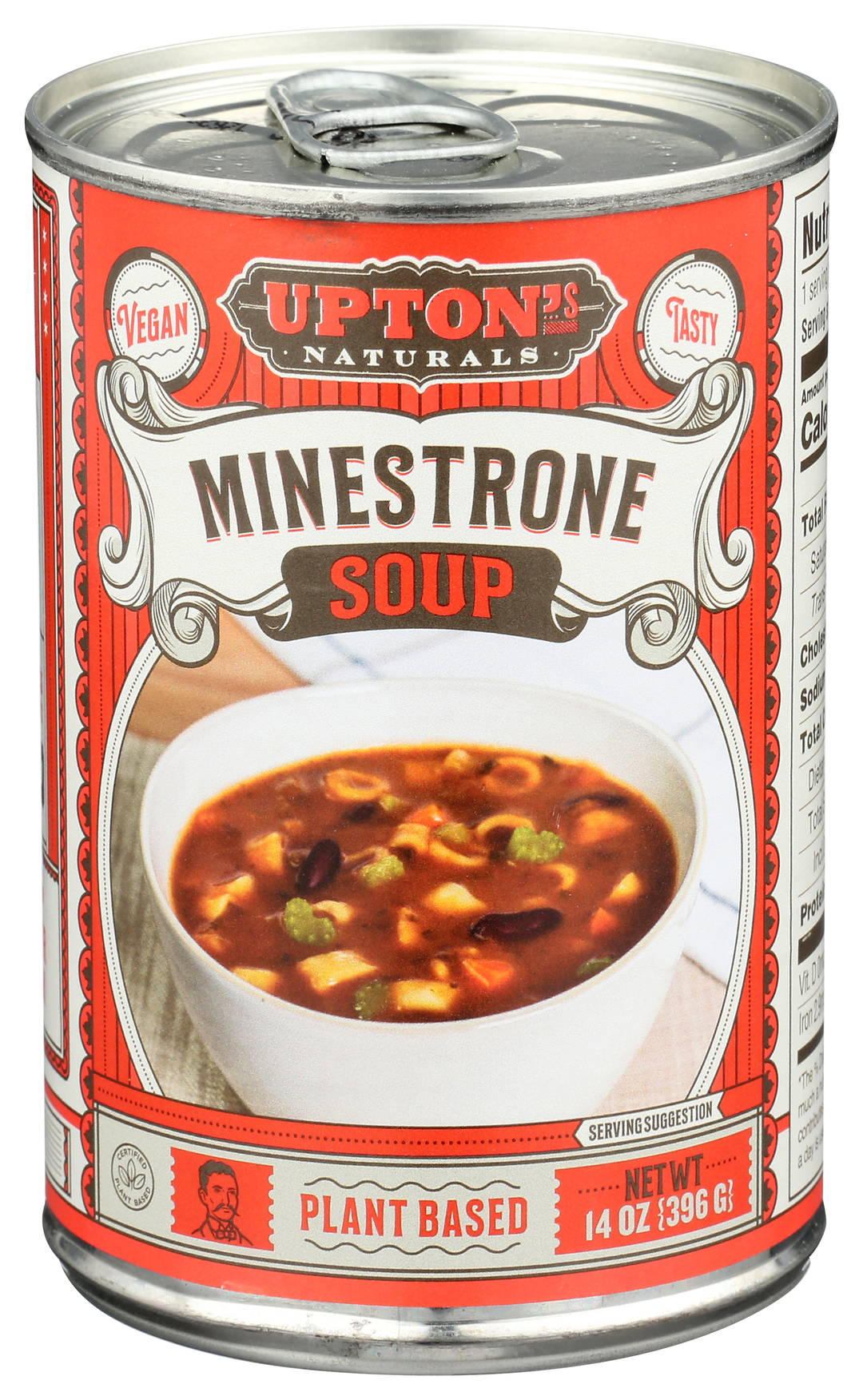 Upton's Naturals Minestrone Soup-14 oz.-8/Case