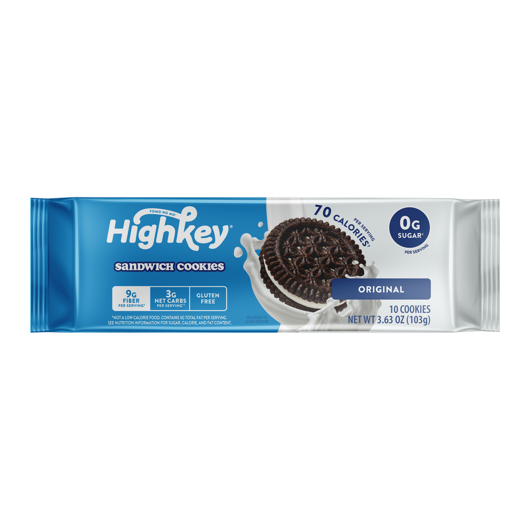 Highkey Sandwich Cookies Case-3.63 oz.-9/Case