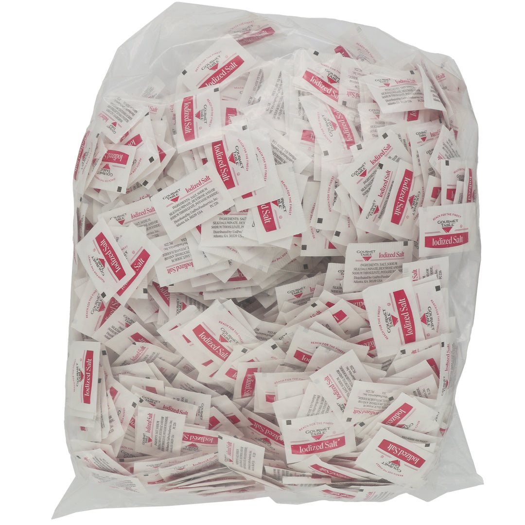 Gourmet Table Salt-0.5 Gram-1000/Box-3/Case