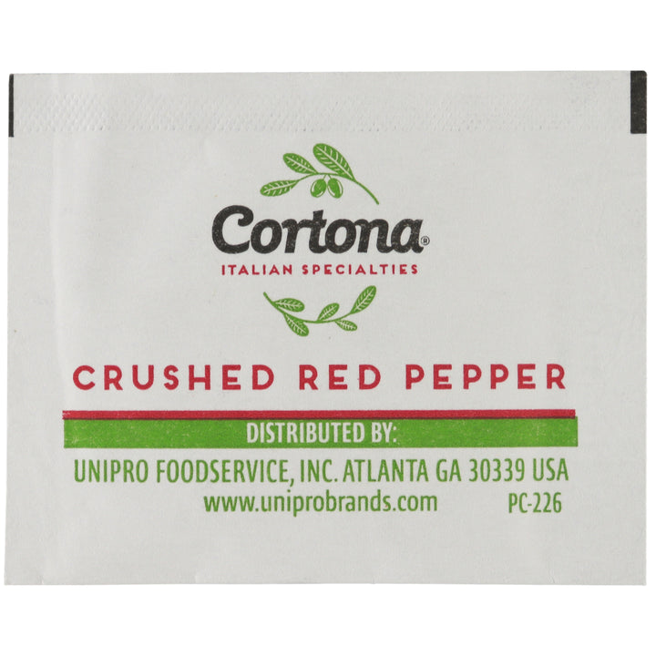 Cortona Unipro Full Equity Crushed Red Pepper-1 Gram-500/Case