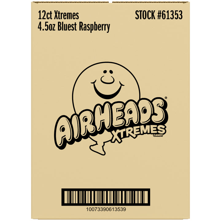 Airheads Xtremes Sweetly Candy Belts Peg Bag-4.5 oz.-12/Case