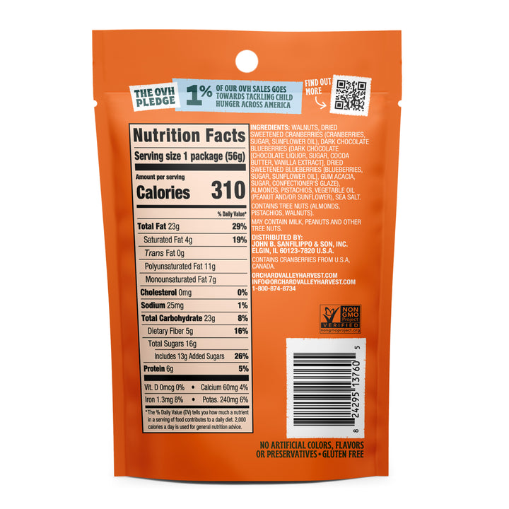 Orchard Valley Harvest Omega-3 Mix-2 oz.-30/Case