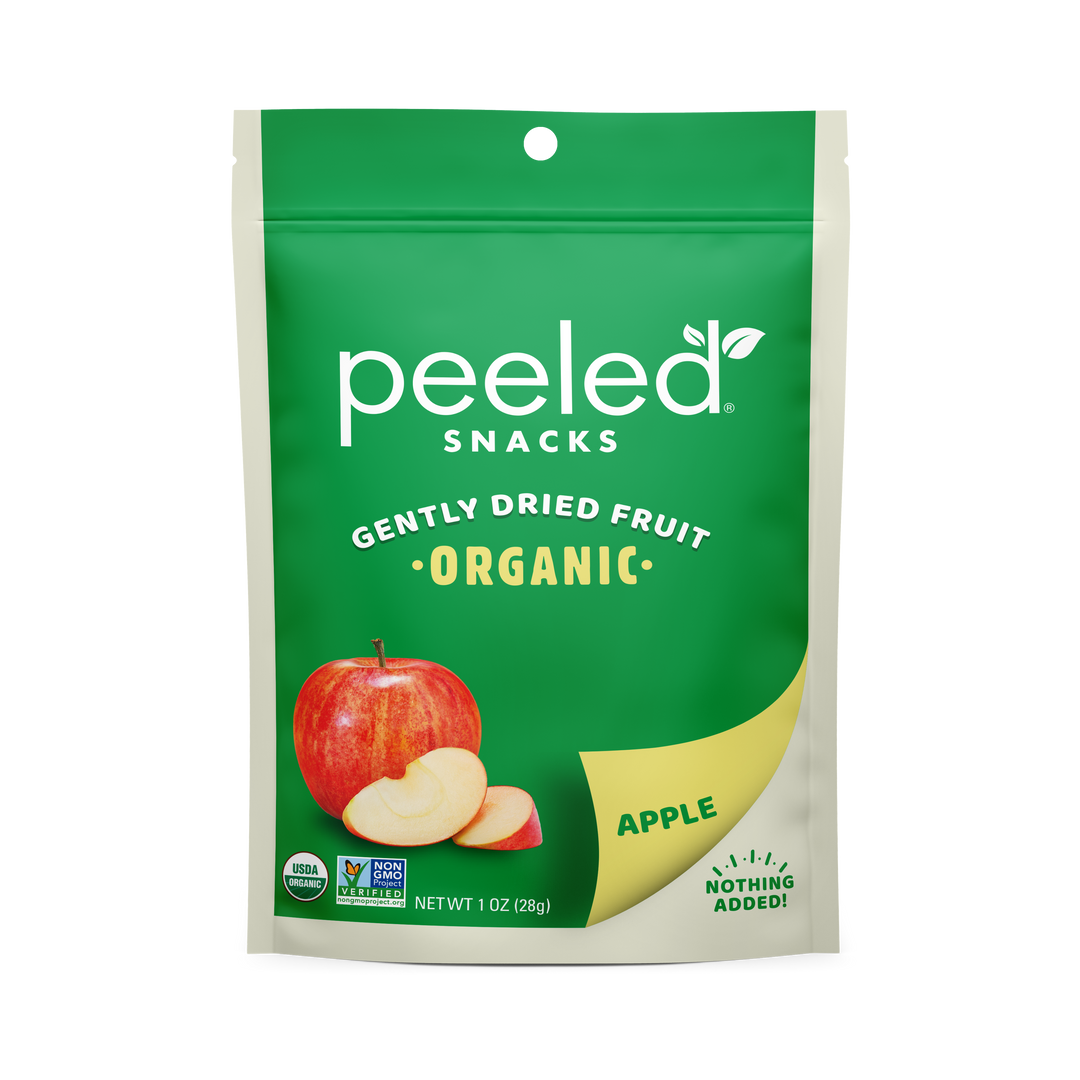 Peeled Snacks Organic Dried Apple-1 Count-24/Case