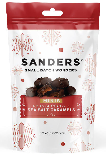 Sanders Dark Sea Salt Mini Bites-3.75 oz.-12/Case