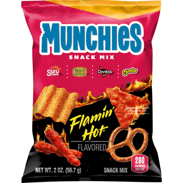 Munchies Snack Mix Hot-2 oz.-64/Case MPN# 00028400443883 – Round