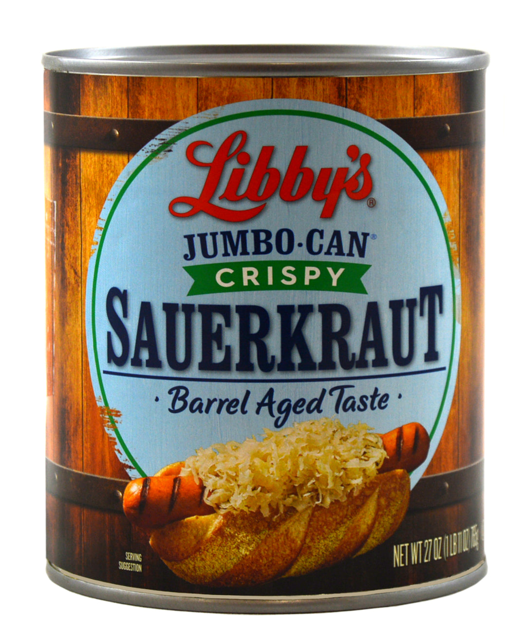 Libbys Libby Shredded Sauerkraut-27 oz.-12/Case