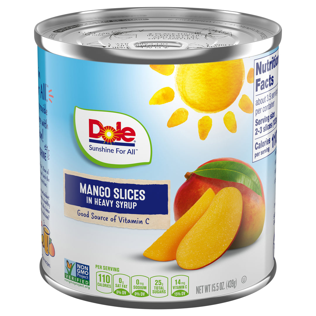 Dole Mango In Heavy Syrup-15.5 oz.-12/Case