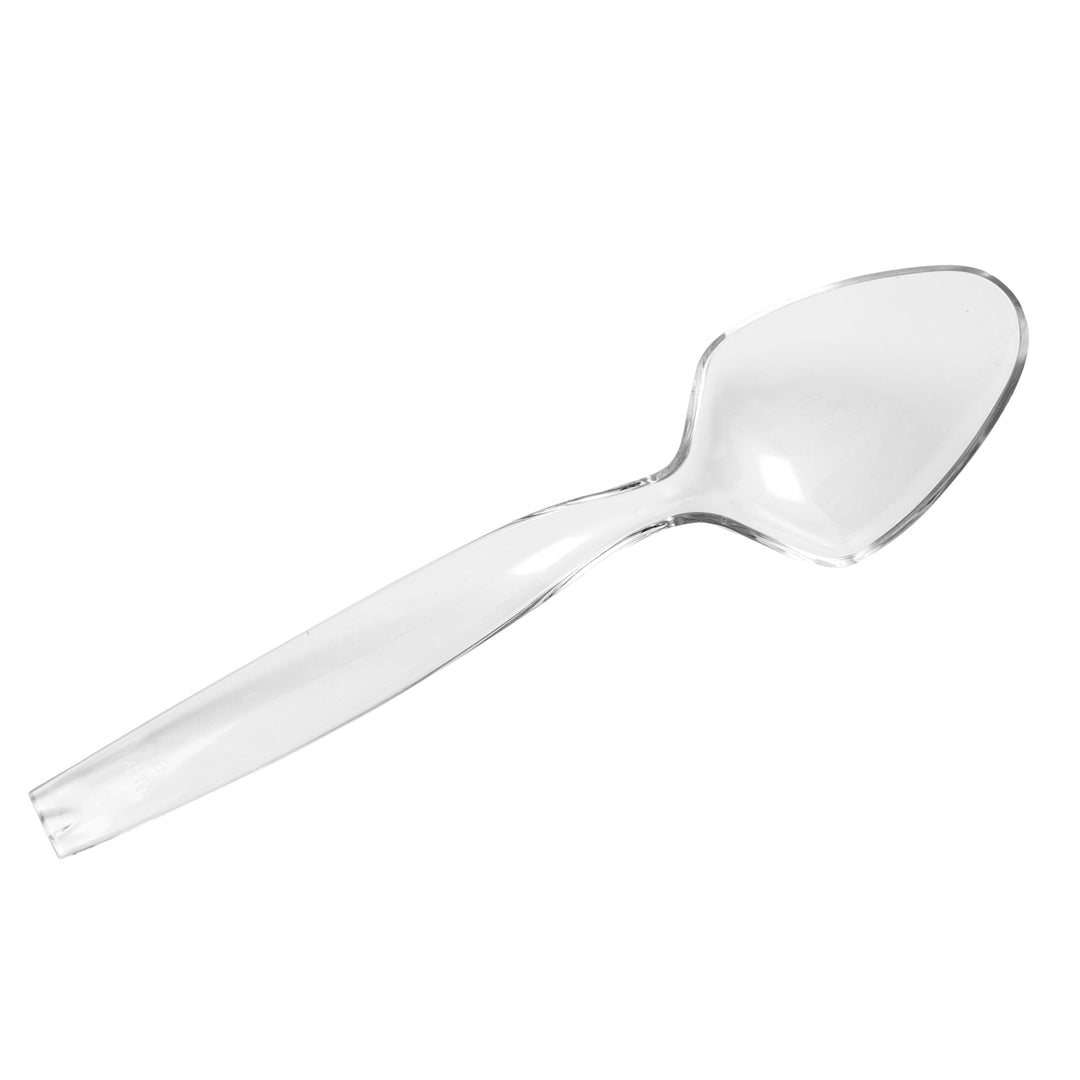 Caterline Serving Spoon 9 Inch Clear Polystyrene-144 Each-1/Case