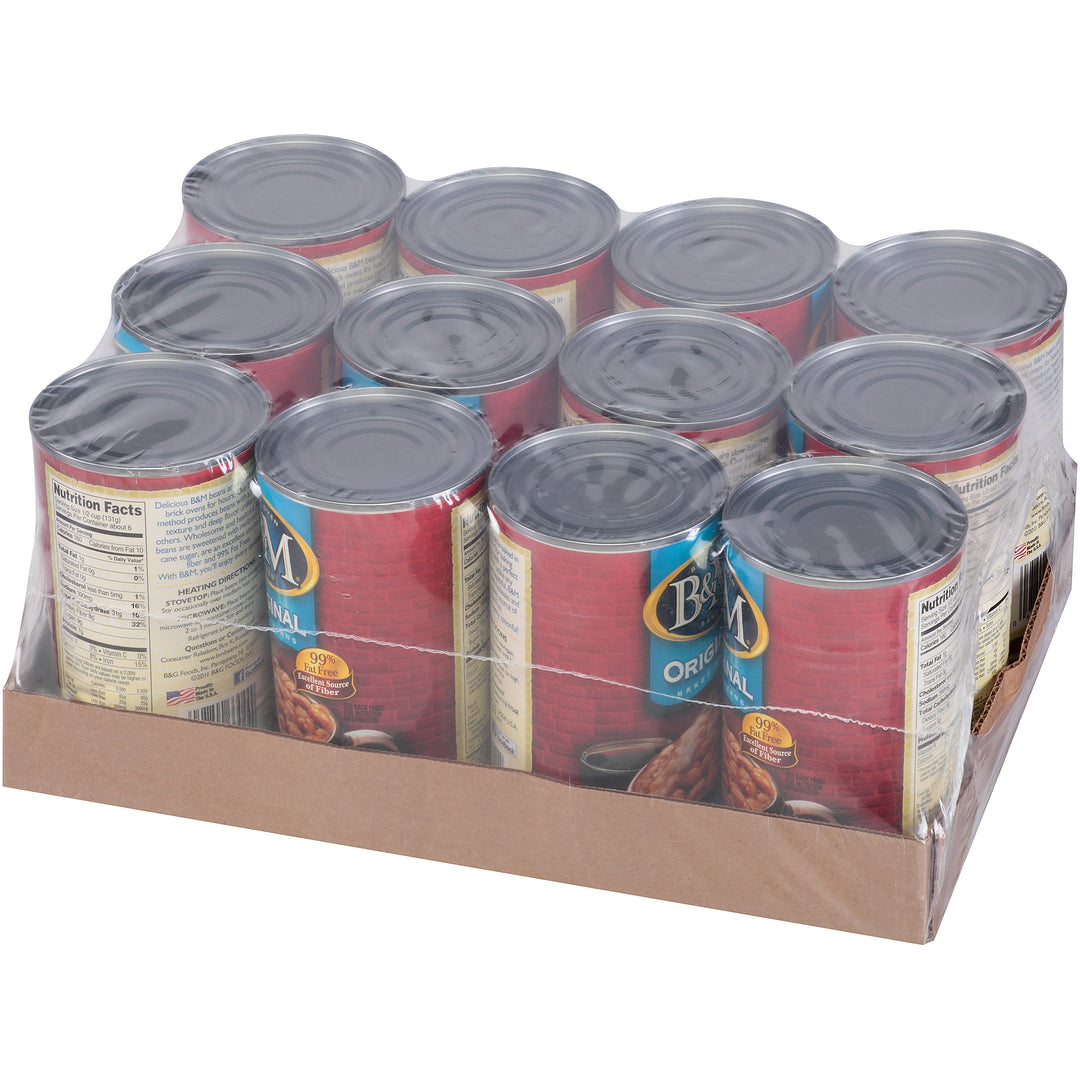B&M Bean Bright And Mellow Baked-28 oz.-12/Case