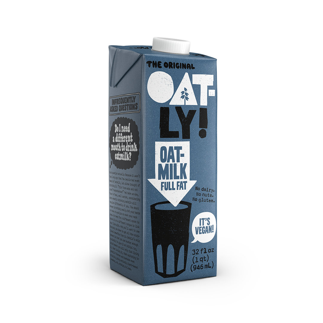 Oatly Full Fat Oatmilk-32 fl. oz.-12/Case