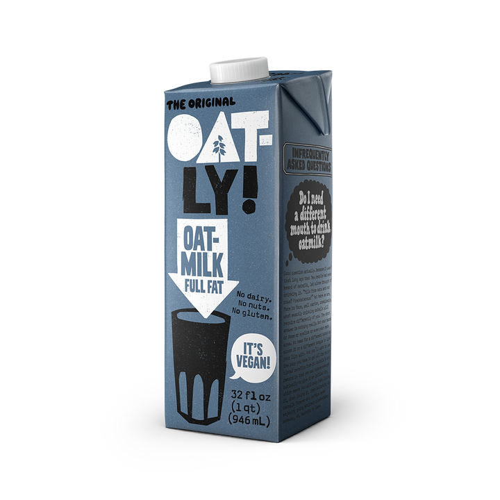 Oatly Full Fat Oatmilk-32 fl. oz.-12/Case