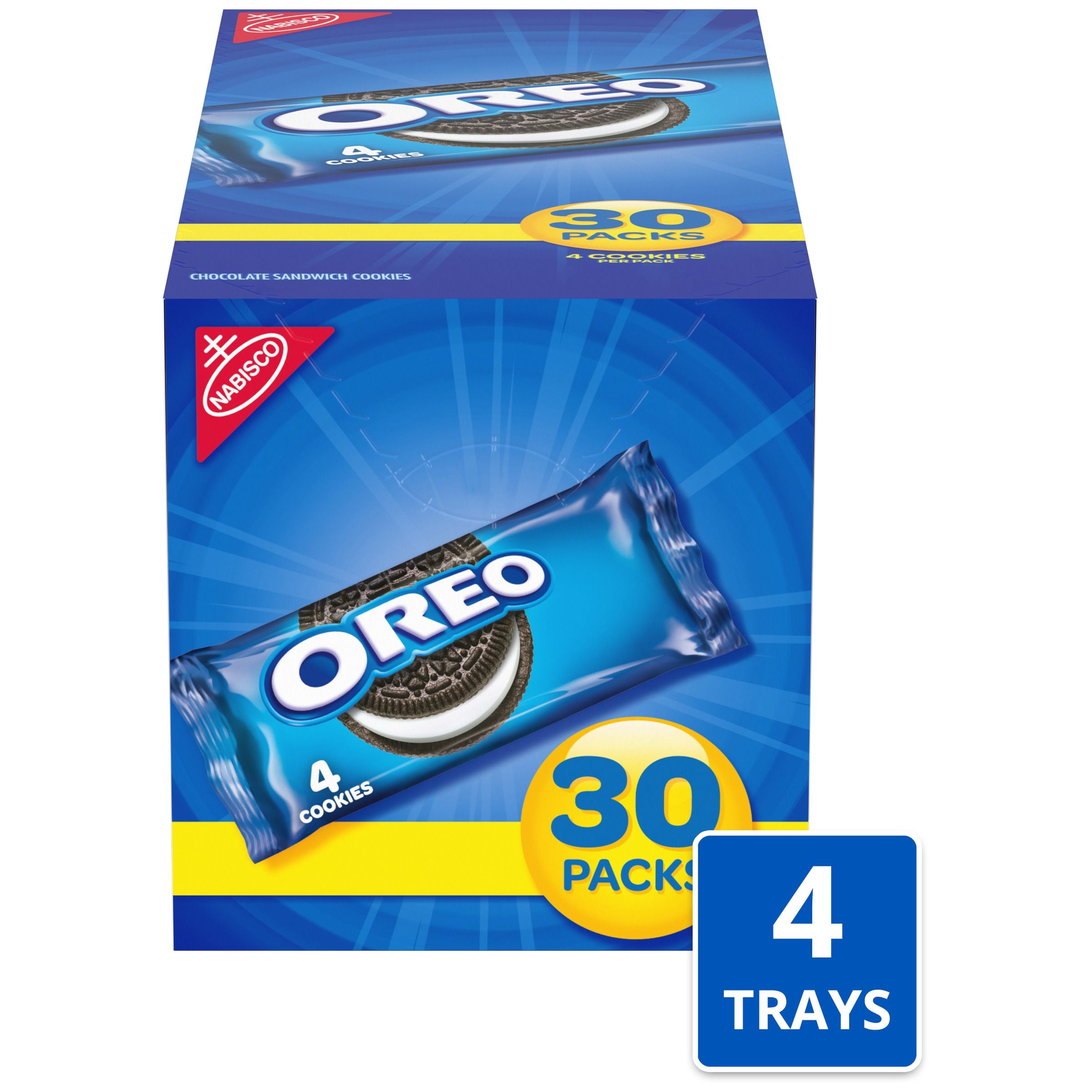 Oreo Single Serve Cookie-1.59 oz.-30/Box-4/Case MPN# 00198 – Round