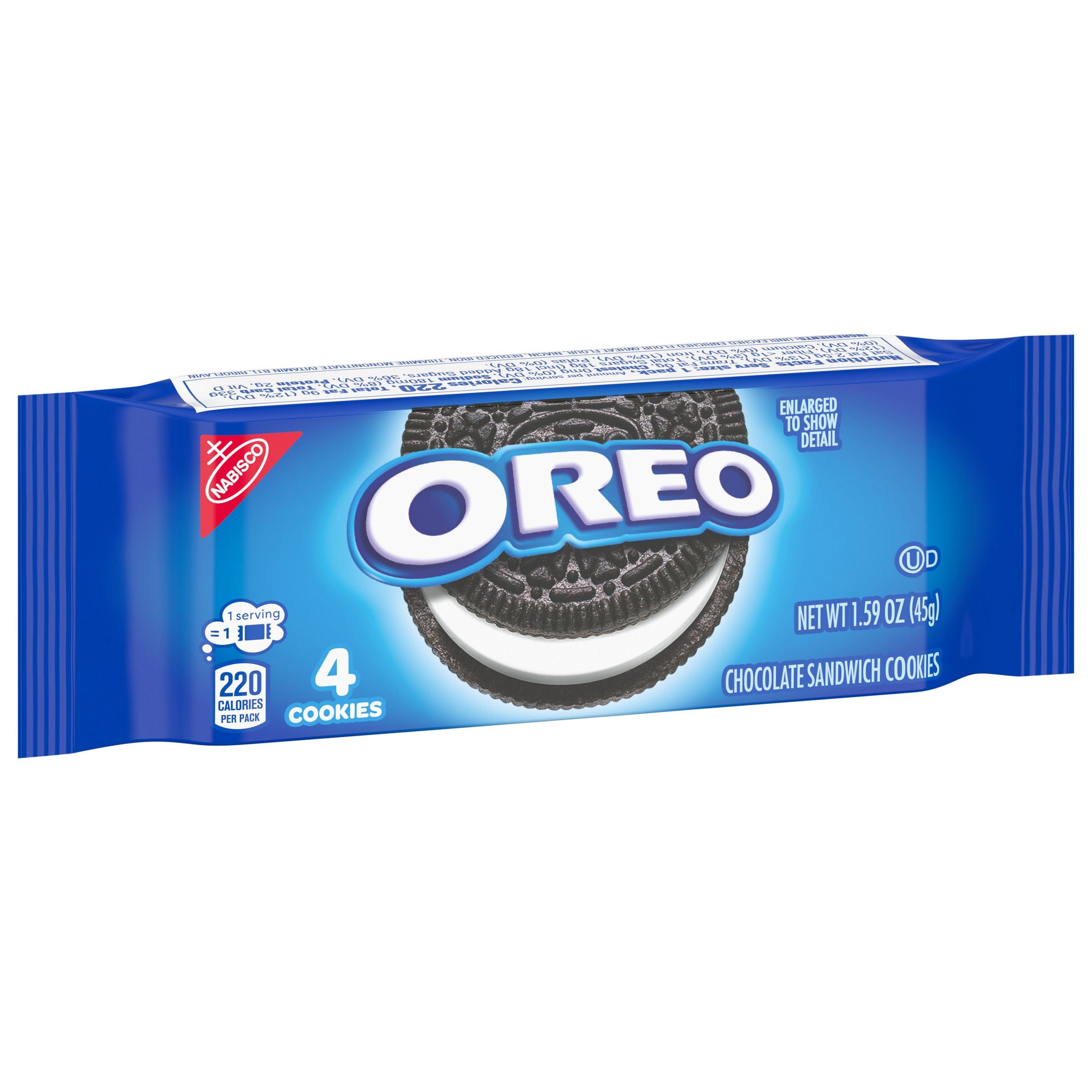 Oreo Single Serve Cookie-1.59 oz.-30/Box-4/Case MPN# 00198 – Round
