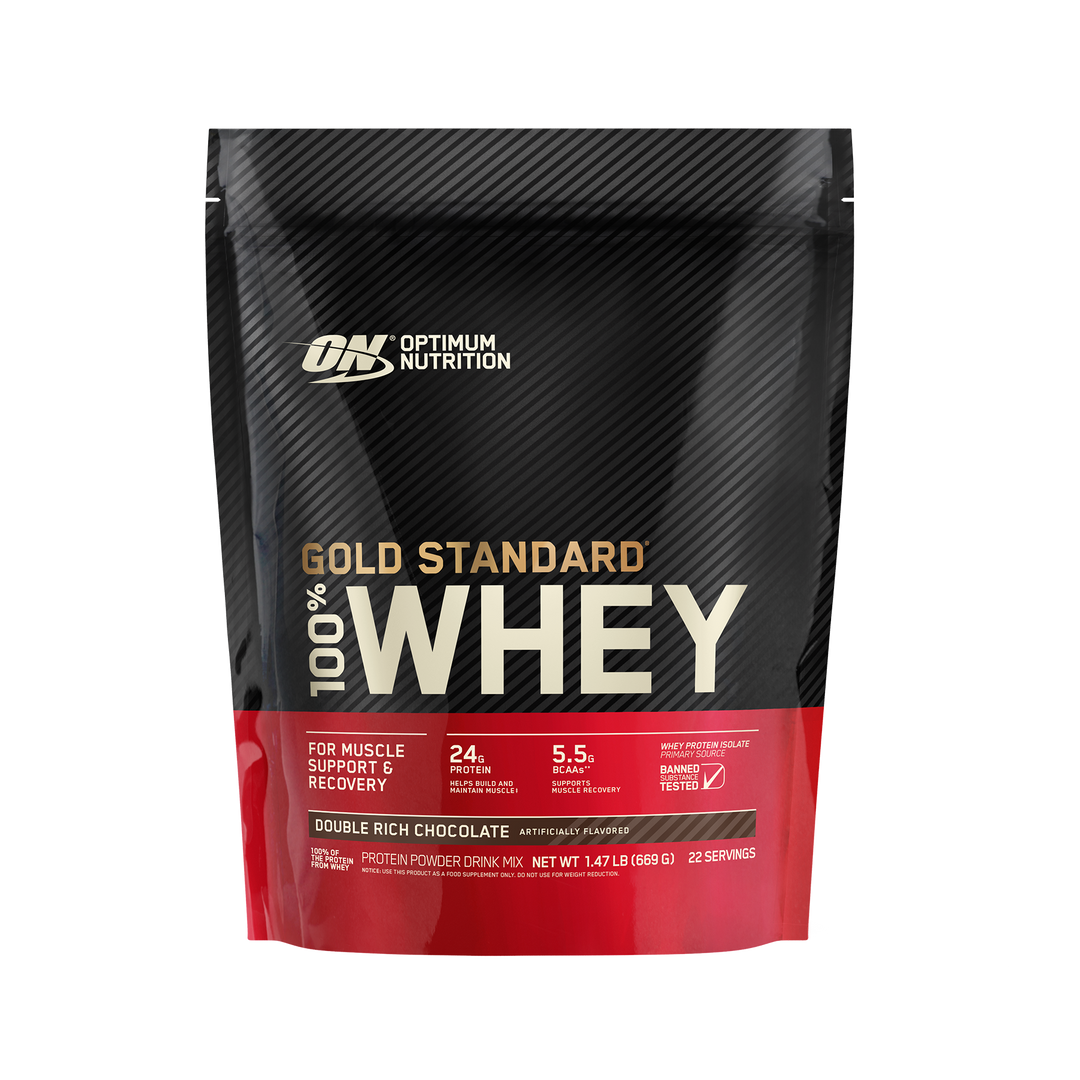 Optimum Nurition Whey Double Rich Chocolate-1.5 lbs.-1/Box-6/Case