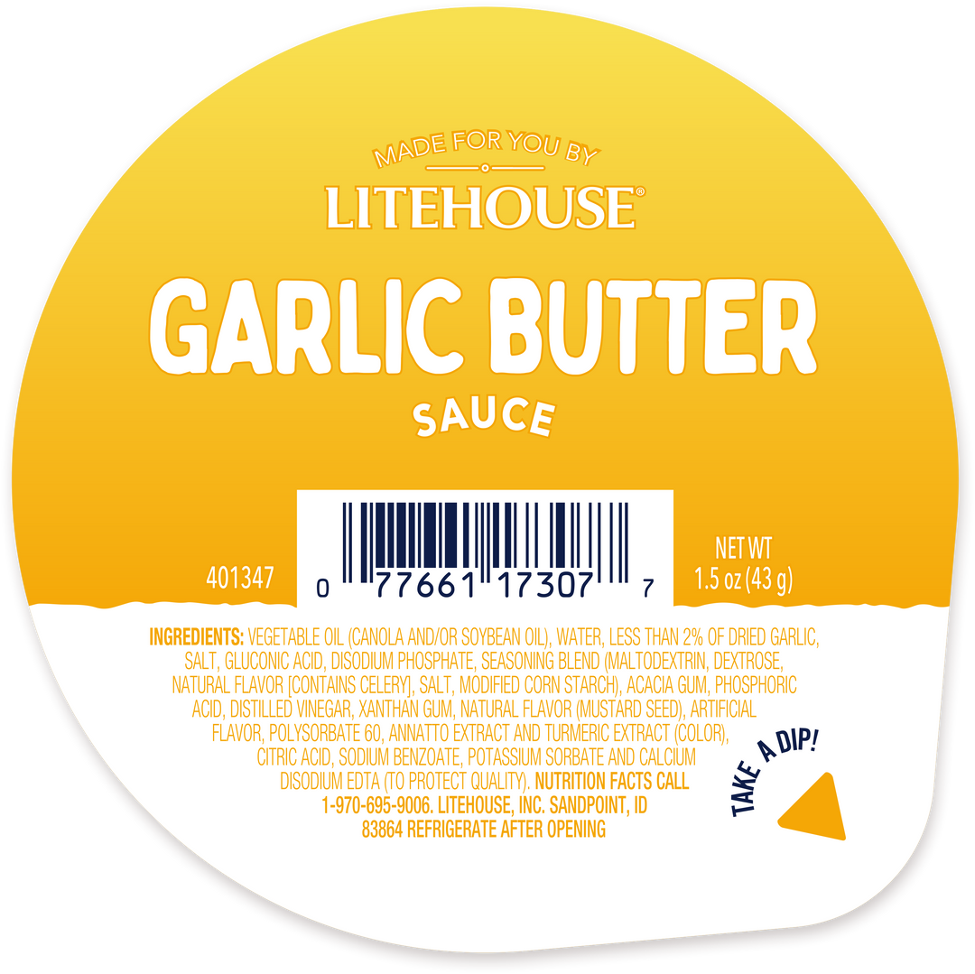 Made For You Shelf Stable Garlic Butter-1.5 fl. oz.-48/Case