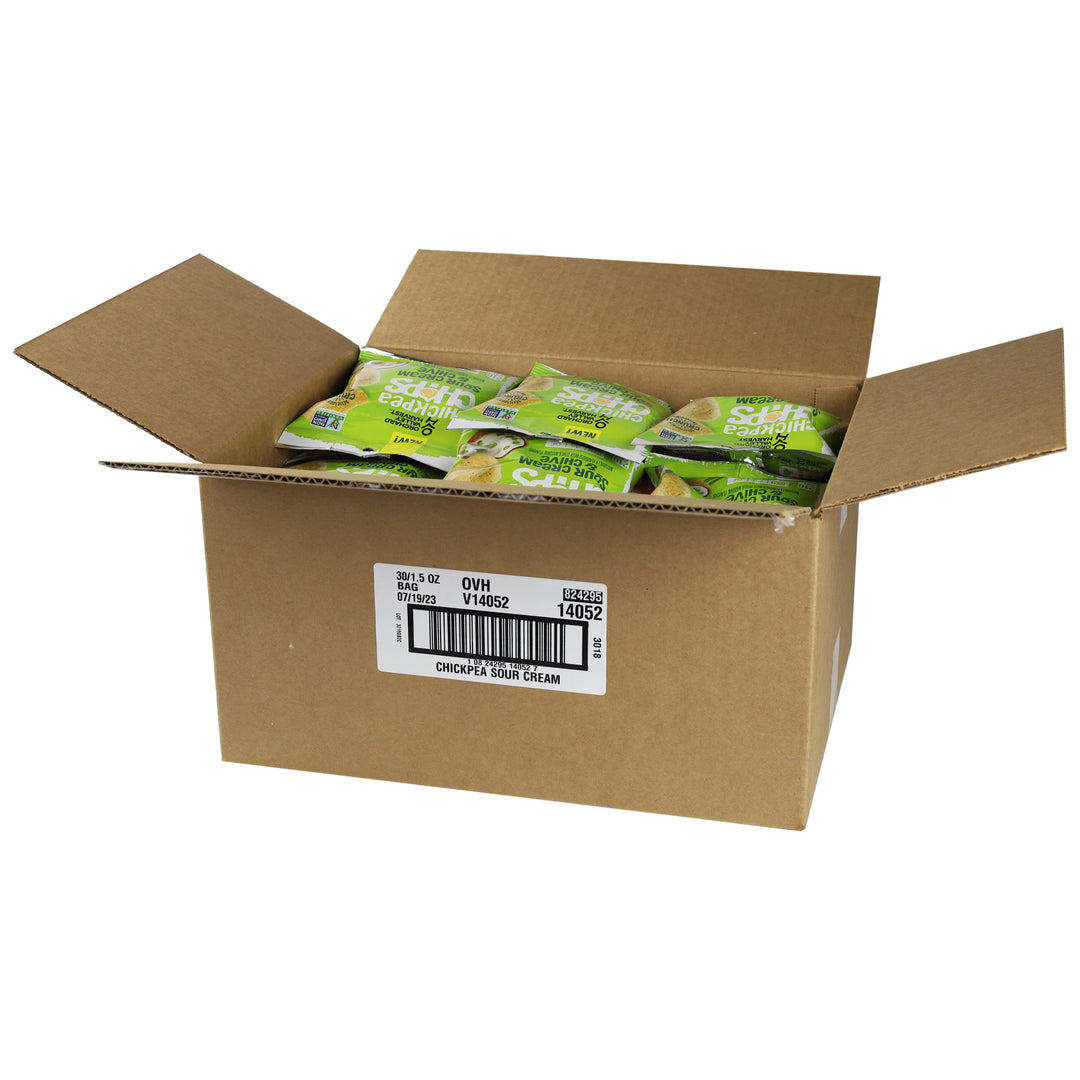 Orchard Valley Harvest Sour Cream And Chive Chickpea Chips Of-1.5 oz.-30/Case