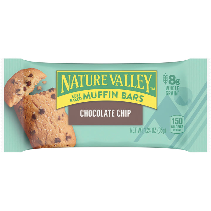 Nature Valley Soft-Baked Chocolate Chip Muffin Bars-1.24 oz.-12/Box-4/Case