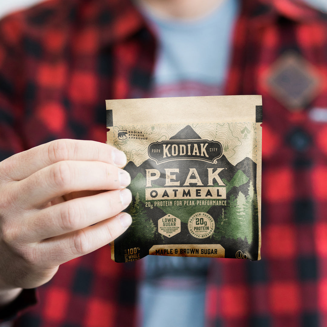 Kodiak Cakes Peak Power Up Maple Brown Sugar Oatmeal-10.58 oz.-6/Case