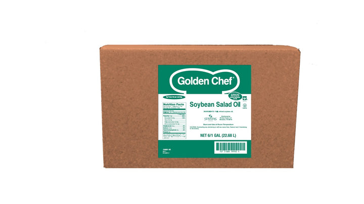 Golden Chef Commodity Vegetable Salad Oil-1 Gallon-6/Case