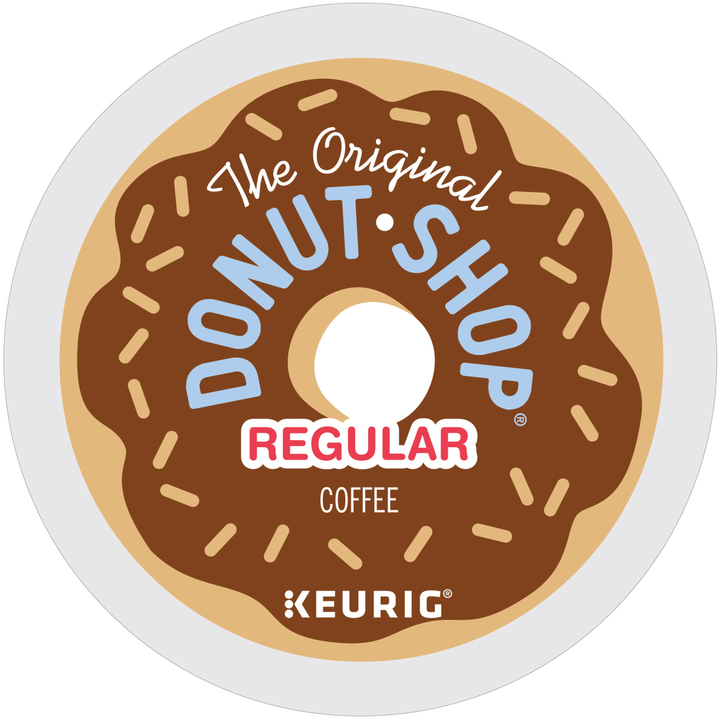 Donut Shop Coffee K-Cup Pod Regular-24 Count-4/Case