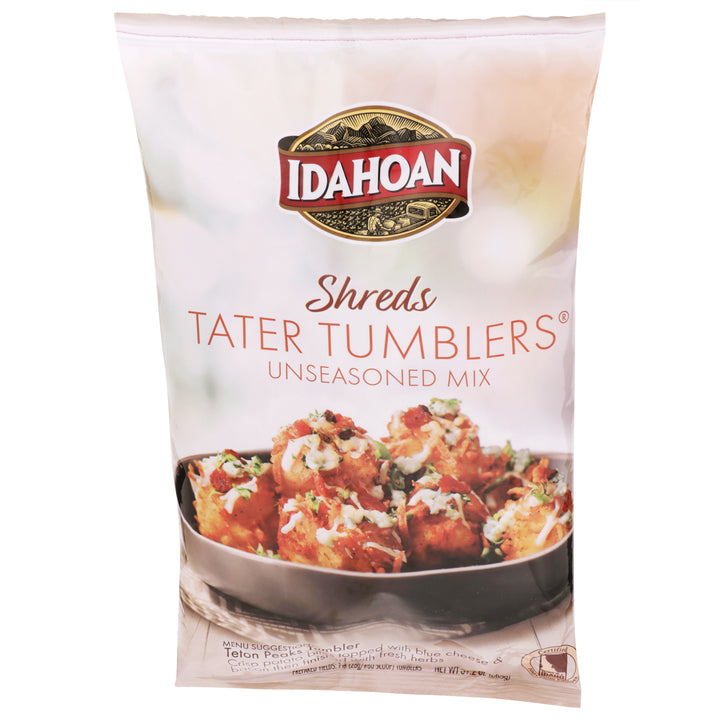 Idahoan Shreds Unseasoned Tater Tumblers Mix-1 Each-4/Case