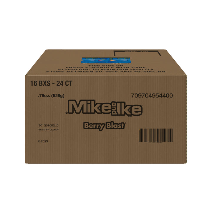 Mike & Ike Berry Blast-0.78 oz.-24/Box-16/Case