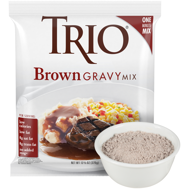 Trio Brown Gravy-13.37 oz.-8/Case