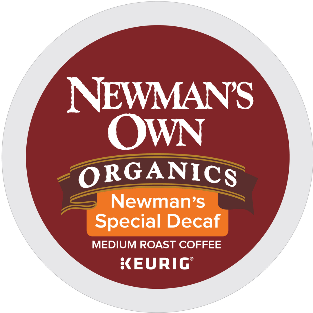 Newmans Own Coffee K-Cup Pod Special Blend Decaffeinated-24 Count-4/Case