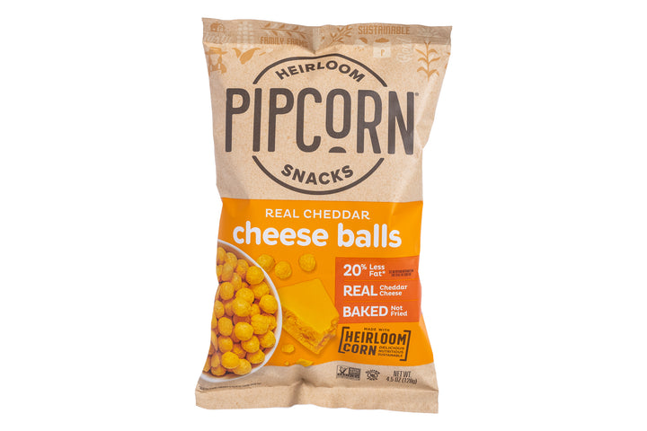 Pipsnacks Llc Baked Cheddar Cheeseballs-4.5 oz.-12/Case