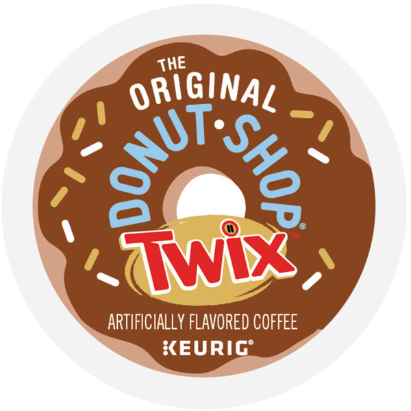 The Original Donut Shop Twix Coffee-Keurig Single Serve K-Cup Pods-24 Count-4/Case