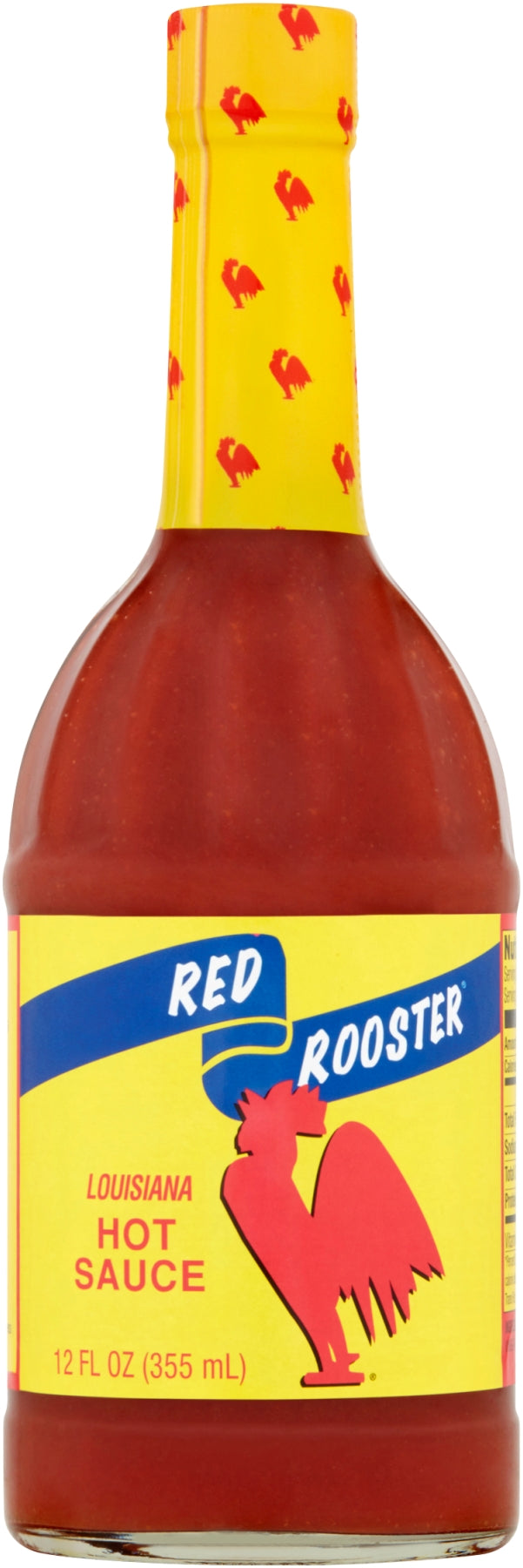 Louisiana Hot Sauce Red Rooster Hot Sauce Bottle-12 fl. oz.-12/Case