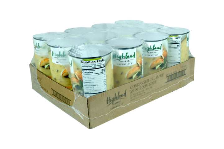 Highland Market Essentials Cream Of Mushroom Soup-50 oz.-12/Case