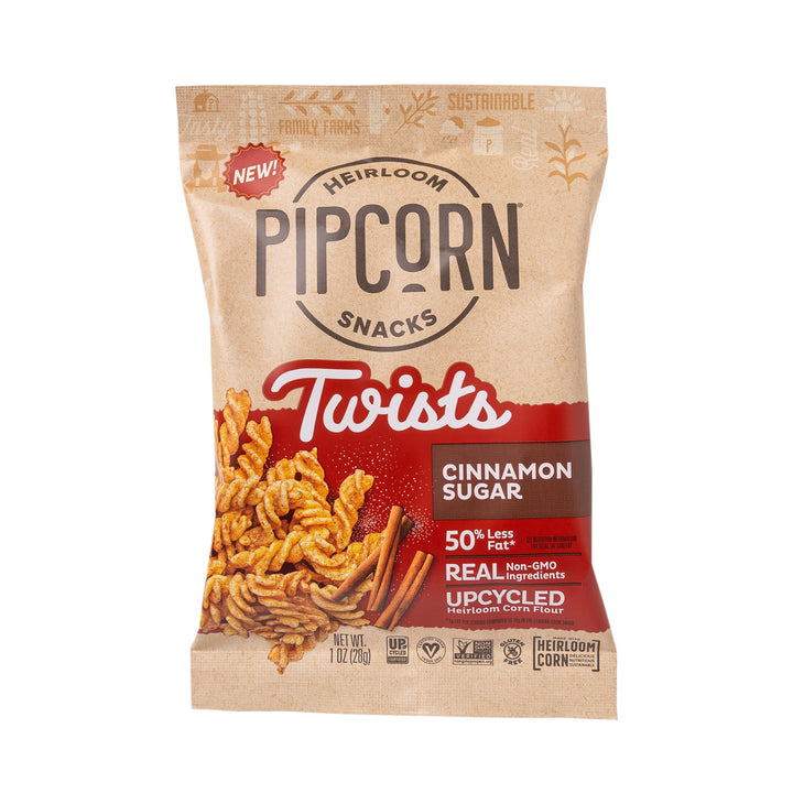 Pipsnacks Llc Pipcorn Heirloom Cinnamon Sugar Twists-1 oz.-24/Case