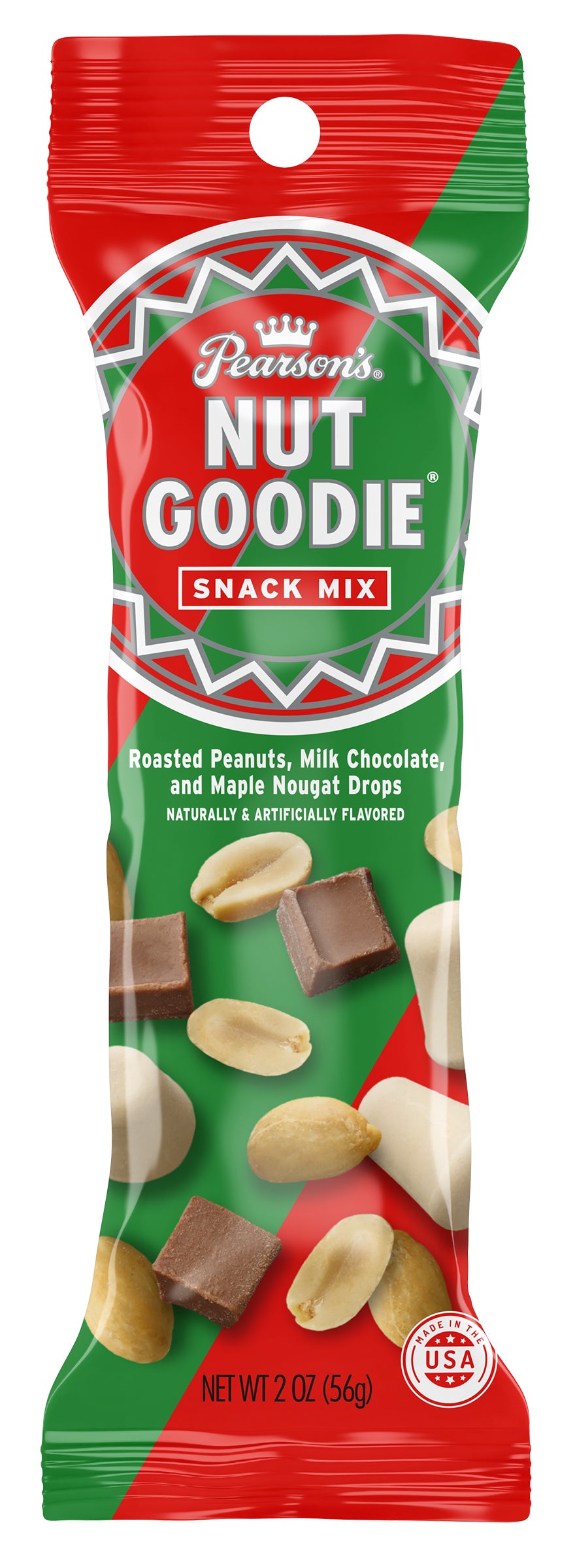 Nut Goodies Snack Mix Case-2 oz.-12/Box-6/Case