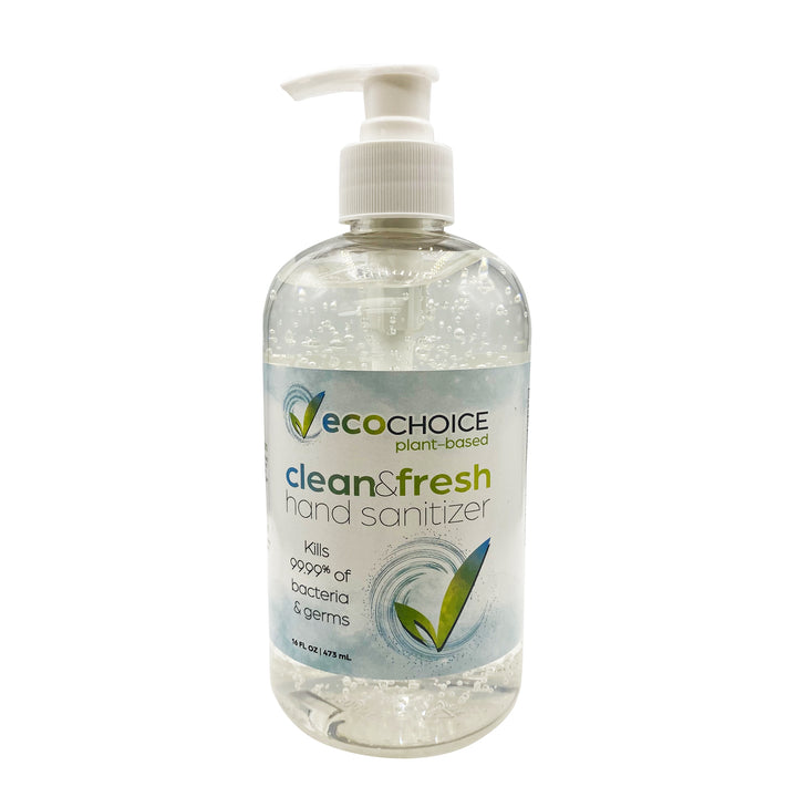 Sterno Ecochoice Hand Sanitizer Clean & Fresh-16 oz.-8/Case