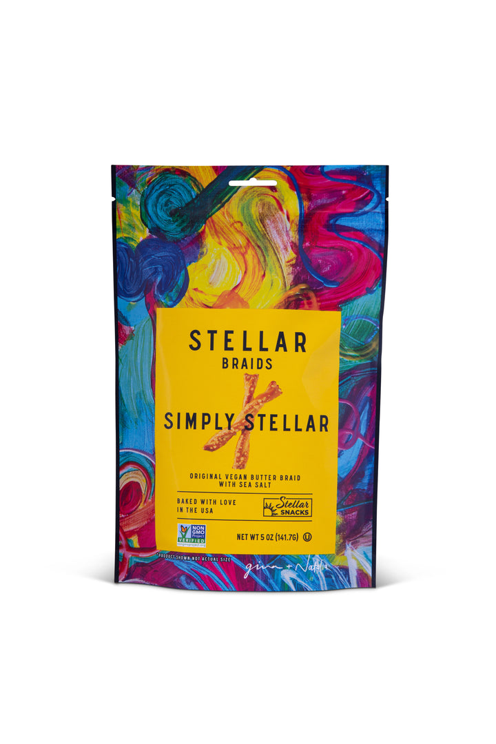 Stellar Snacks Simply Stellar Pretzel Braids-5 oz.-6/Case