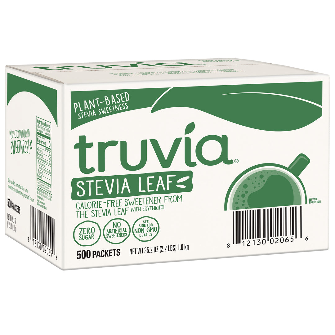 Truvia Natural Stevia Sweetener Packets-500 Each-1/Case