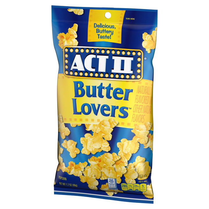 Act Ii Gluten Free Butter Lovers Popcorn-1.7 oz.-6/Case