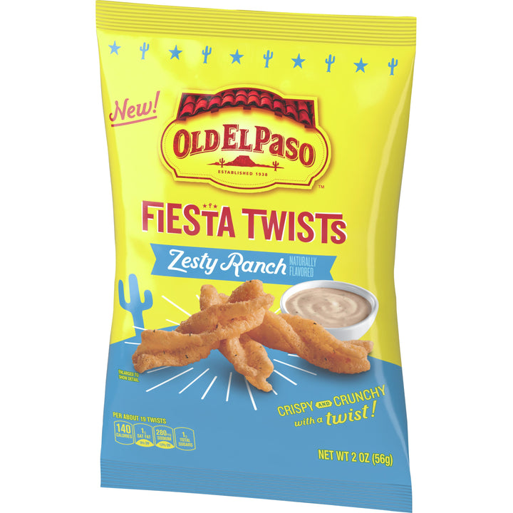Old El Paso Zesty Ranch Fiesta Twist-2 oz.-6/Case