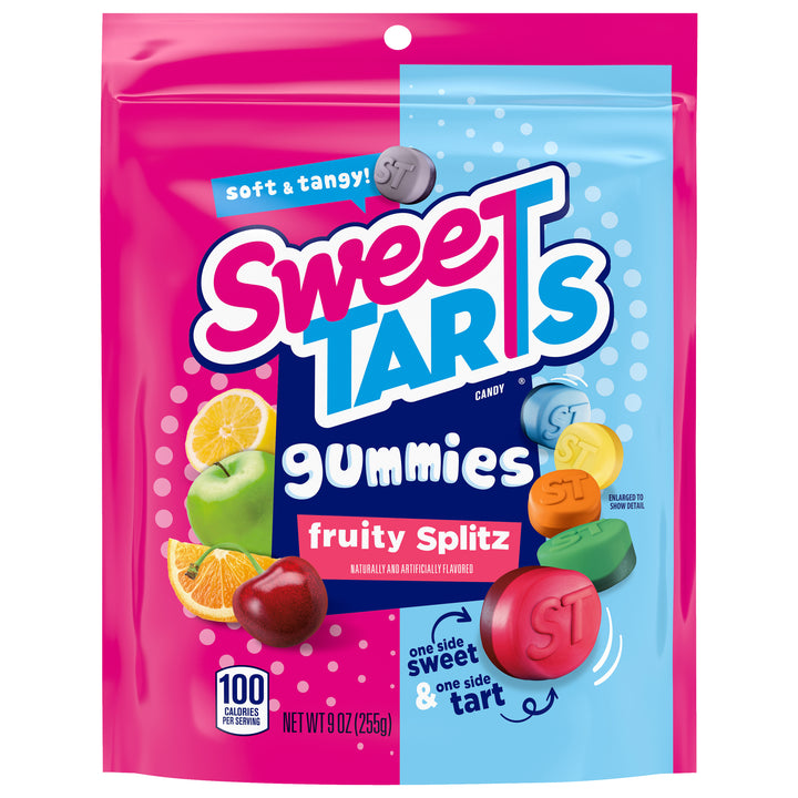 Sweetarts Fruity Splitz Gummies-9 oz.-8/Case