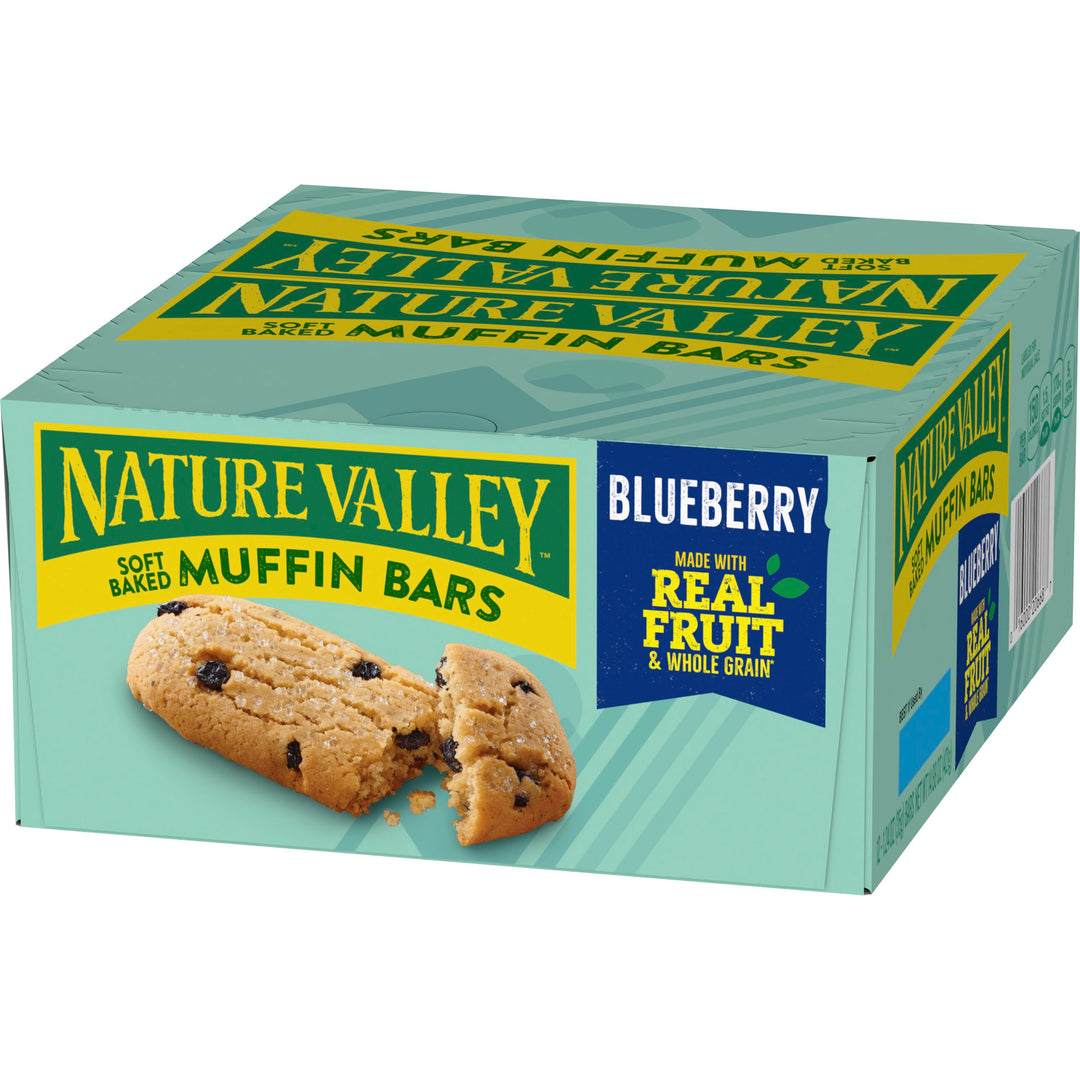 Nature Valley Soft Blueberry Muffin Bar-1.24 oz.-12/Box-4/Case