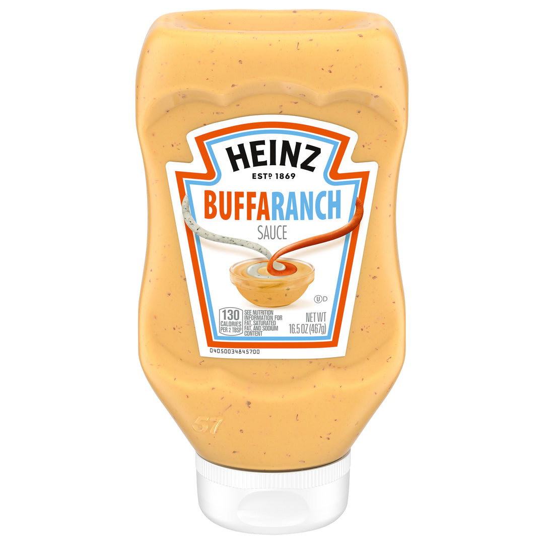 Heinz Buffaranch Buffalo & Ranch Sauce Dipping Sauce Bottle-16.5 oz.-6/Case