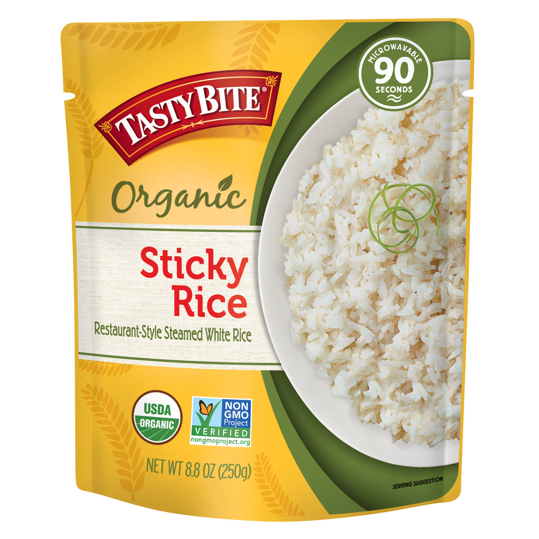 Tasty Bite Organic Sticky Rice-8.8 oz.-12/Case