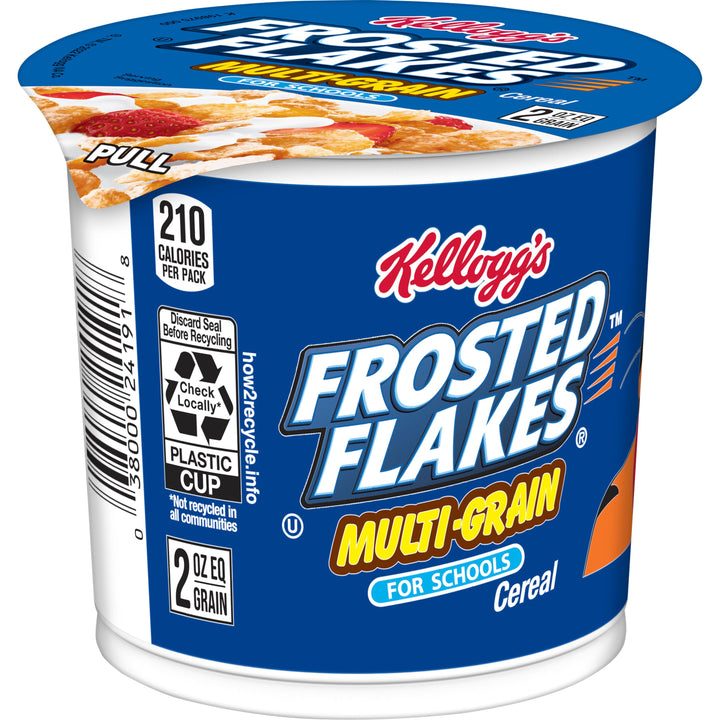 Kellogg's Frosted Flakes Multi Grain Cereal-2.1 oz.-60/Case