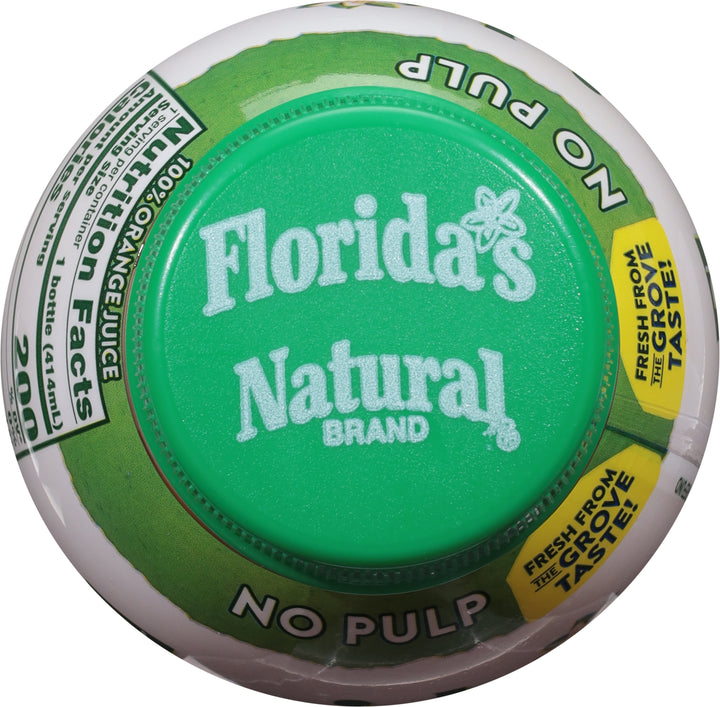 Florida's Natural Premium Not From Concentrate Orange Juice-14 fl. oz.-12/Case