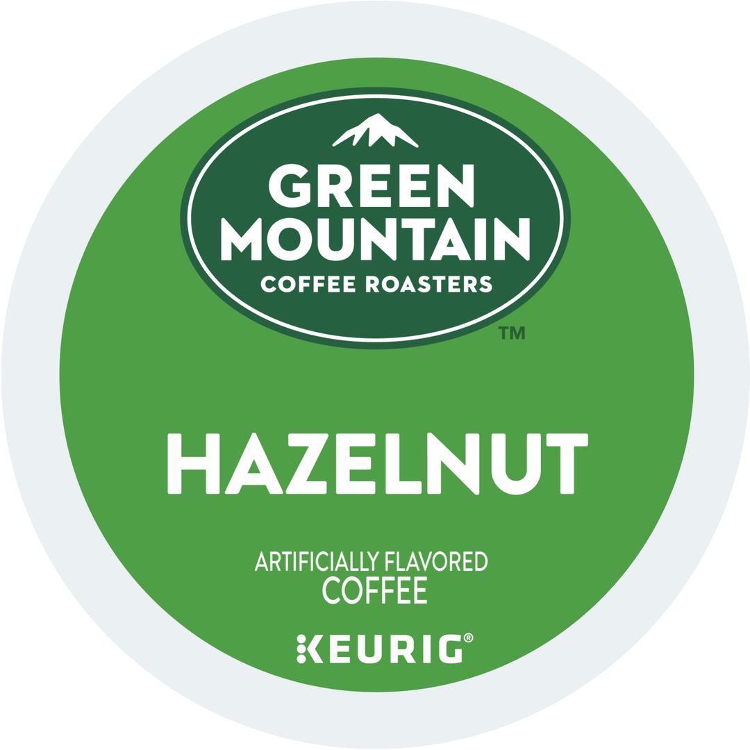 Green Mountain Coffee K-Cup Pod Hazelnut-24 Count-4/Case